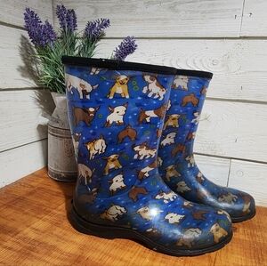 SLOGGER'S Women's Goat Rain Boots 9